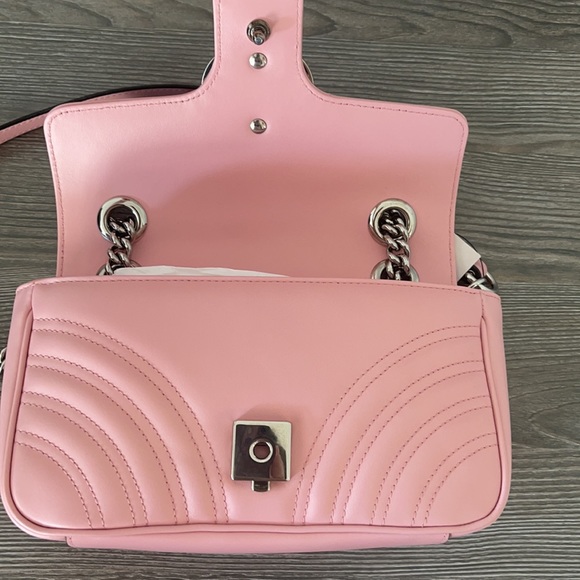 New authentic GUCCI pink marmont bag - Picture 5 of 14